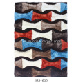 Poliéster de seda Shaggy alfombra / alfombra con patrón 3D